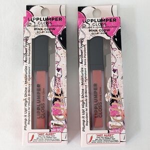 IONI VIP SOIREE Lip Plumper Gloss, Pink Glow, Bundle of 2, Brand New